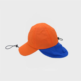 숲모자B(오렌지/블루)[해외생산]디자인특허상품